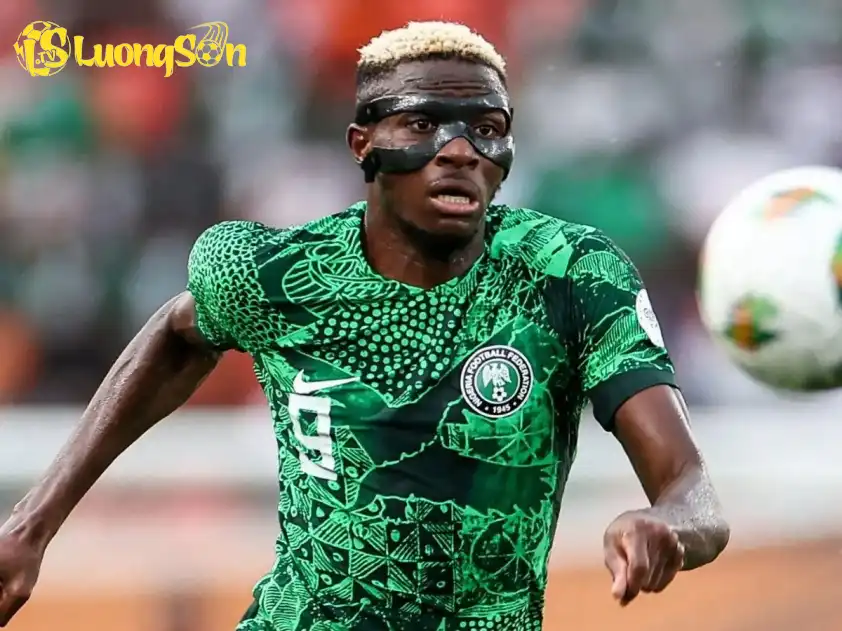 Osimhen sẽ là niềm hy vọng hàng đầu trên hàng công của Nigeria trong trận đấu với Gabon